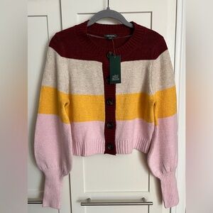 NWT Wild Fable Color-Blocked Cardigan